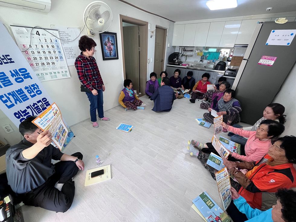 여수시, 영농철 대비 찾아가는 농업기계 안전교육 실시1
