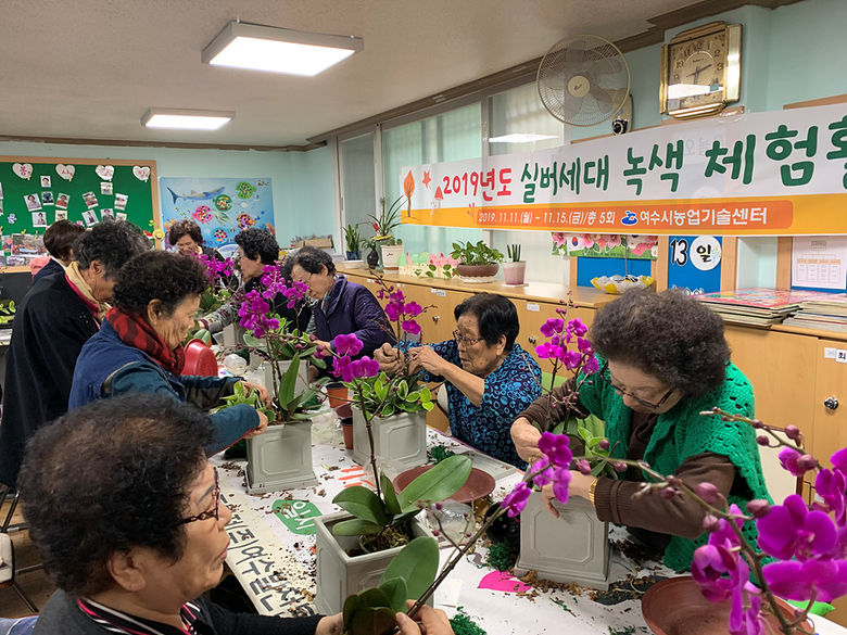 여수시, “실버세대 어르신 원예활동 체험 참여하세요” 이미지 1.jpg