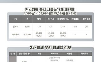 전남지역 꿀벌 집단폐사 2차 방지