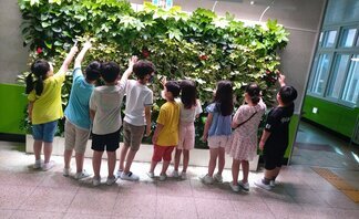 여수시, ‘맑은 공기 초록학교’ 바이오월 설치 지원