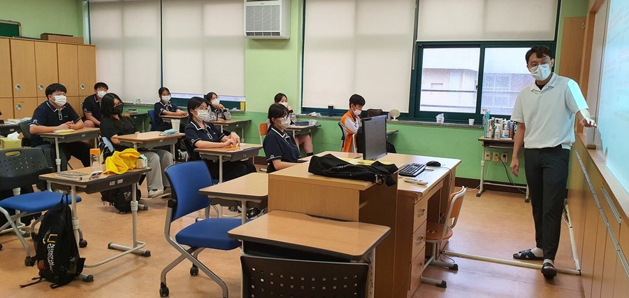 대학생 선배 멘토링 수업사진