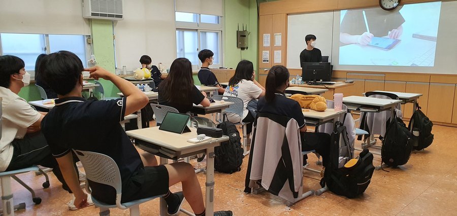 대학생 선배 멘토링 수업사진