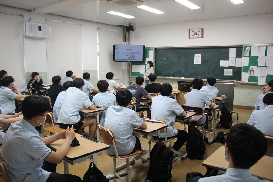 대학생 선배 멘토링 수업사진