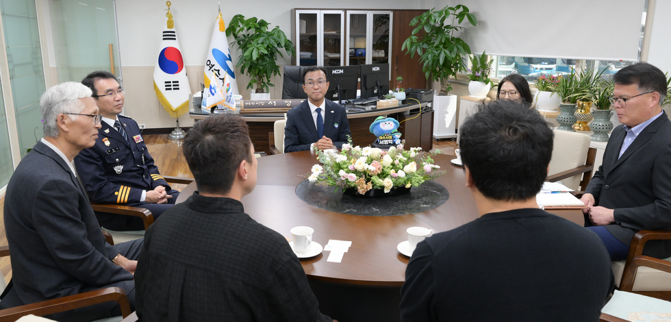 여수시 개인형 이동장치(PM) 안전 이용 업무협약 체결식