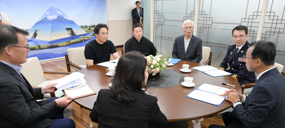 여수시 개인형 이동장치(PM) 안전 이용 업무협약 체결식