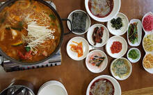 꽃게살비빔밥 + 꽃게탕