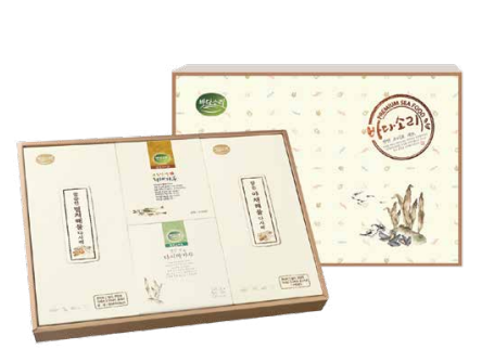 천연조미료세트 6호(멸치해물국물팩, 다시마가루, 황태가루, 야채해물국물팩) 선물세트 이미지