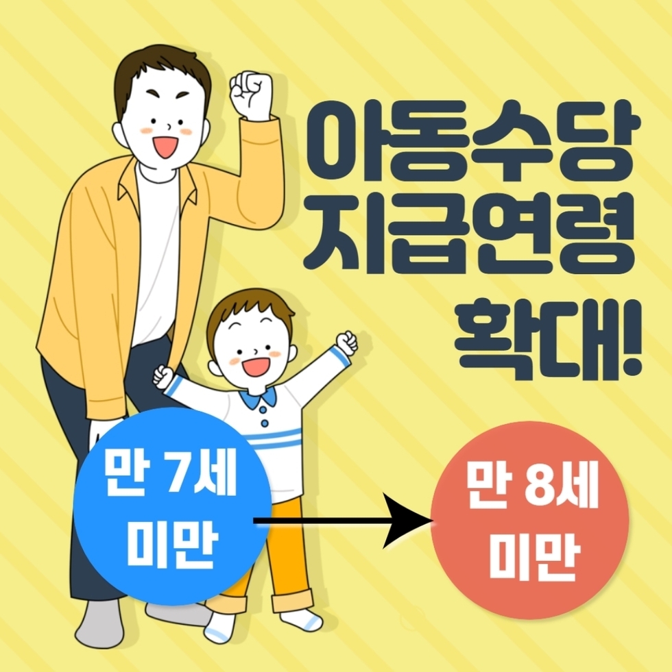 여수시, 아동수당 지급 만 8세 미만으로 확대