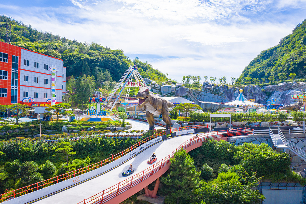 ‘여수 유월드 루지 테마파크’ 전경