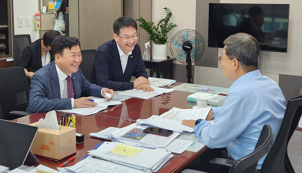 ▲ 이달곤 농림축산식품해양수산위원회 간사 면담