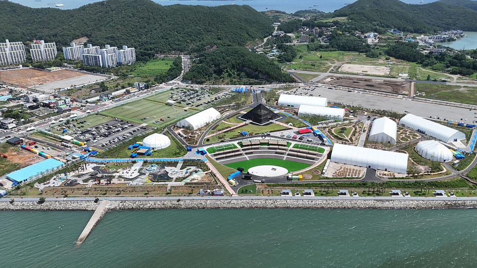 岛博览会场全景